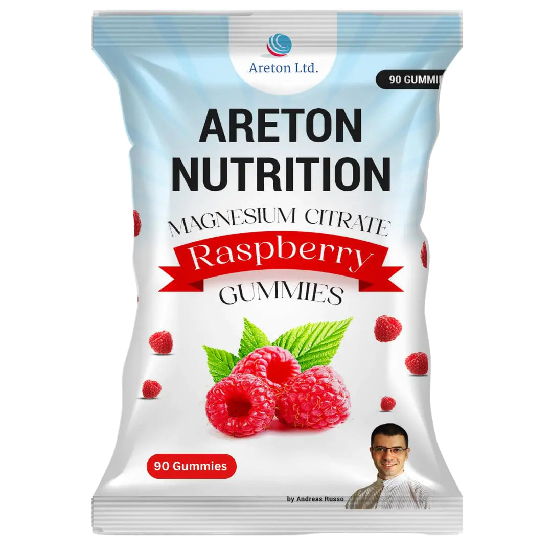 High Absorption Raspberry Magnesium Gummies - 90 Count