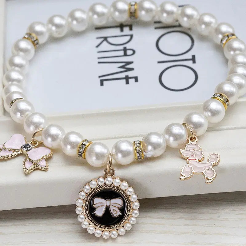 Pet Pearl Necklace