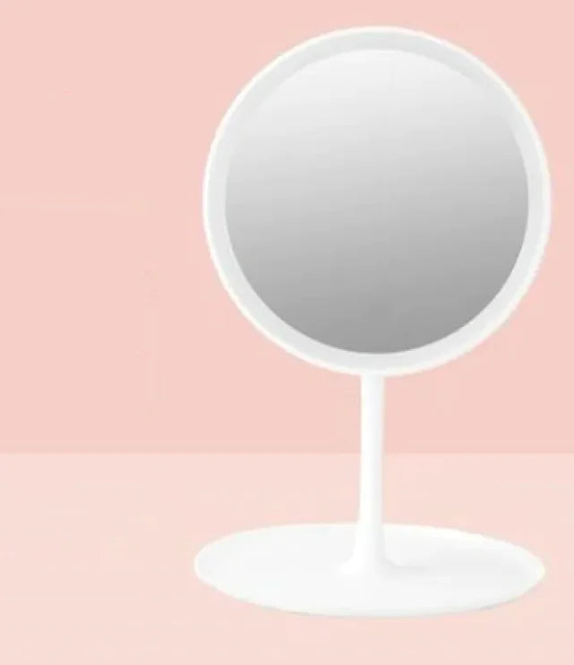 Touch-Switch LED Beauty Mirror with Rechargeable Light